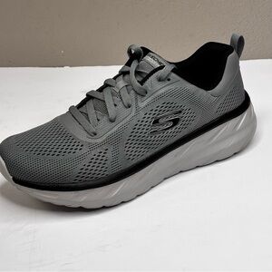 Skechers Men's Gray Mesh Memory Foam Sneakers Shoes Size 10 Gently Worn $129